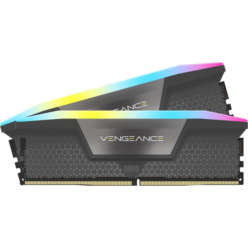 Оперативная память Corsair 64 GB (2x32GB) 5600 MHz Vengeance RGB AMD EXPO (CMH64GX5M2B5600Z40K)