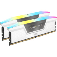 Оперативная память Corsair 32 GB (2x16 GB) DDR5 6400 MHz Vengeance RGB White (CMK32GX5M2B6400Z36W)