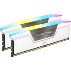 Оперативная память Corsair 32 GB (2x16 GB) DDR5 6400 MHz Vengeance RGB White (CMK32GX5M2B6400Z36W)