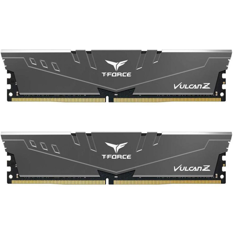 TEAM 16 GB (2x8GB) DDR4 3200 MHz T-Force Vulcan Z Gray (TLZGD416G3200HC16CDC01)