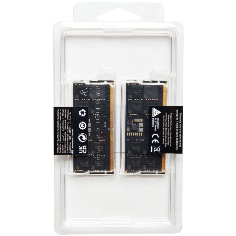 Kingston FURY 32 GB (2x16GB) SO-DIMM DDR5 5600 MHz Impact (KF556S40IBK2-32)