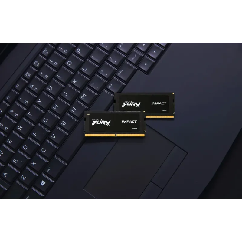 Оперативная память Kingston FURY 32 GB (2x16GB) SO-DIMM DDR5 5600 MHz Impact (KF556S40IBK2-32)