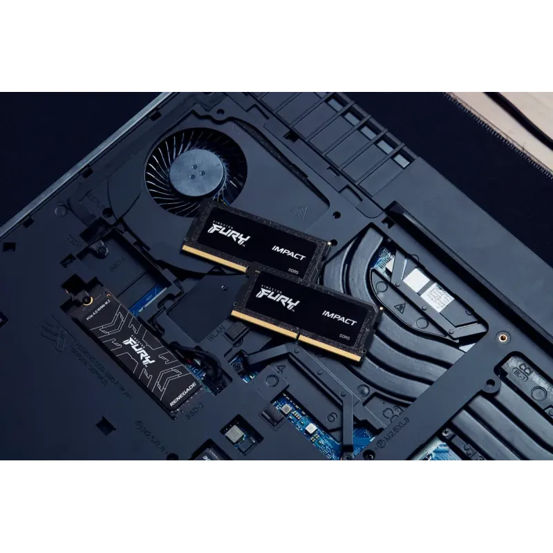 Оперативная память Kingston FURY 32 GB (2x16GB) SO-DIMM DDR5 5600 MHz Impact (KF556S40IBK2-32)