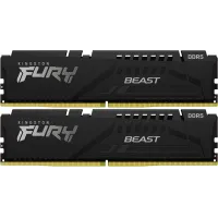 Оперативна пам'ять Kingston FURY 32 GB (2x16GB) DDR5 5200 MHz Beast Black (KF552C40BBK2-32)