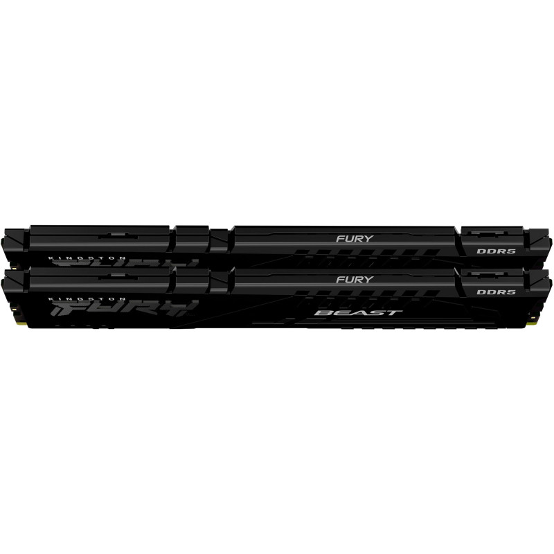 Оперативная память Kingston FURY 32 GB (2x16GB) DDR5 5200 MHz Beast Black (KF552C40BBK2-32)
