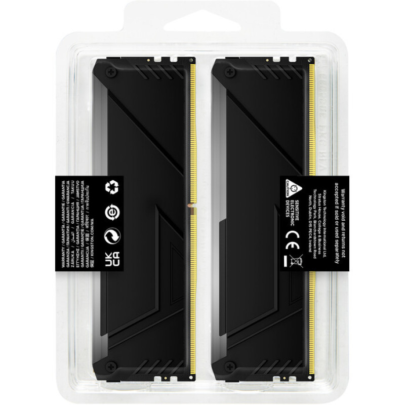 Kingston FURY 64 GB (2х32GB) DDR4 3200 MHz Beast RGB (KF432C16BB2AK2/64)
