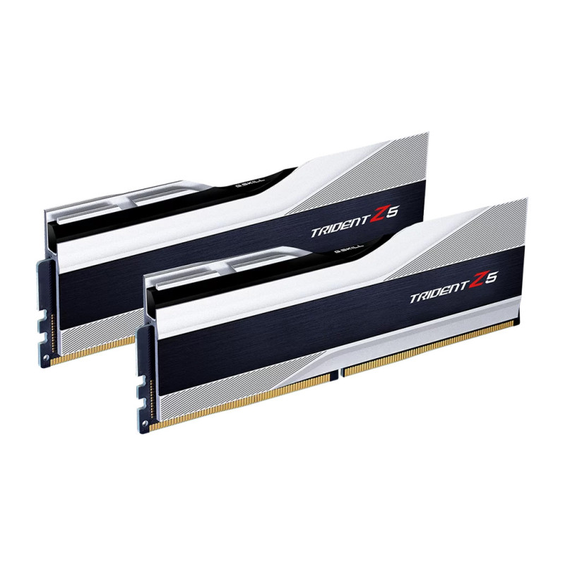 Оперативная память G.Skill 64 GB (2x32GB) DDR5 6000 MHz Trident Z5 Silver (F5-6000J3238G32GX2-TZ5S)