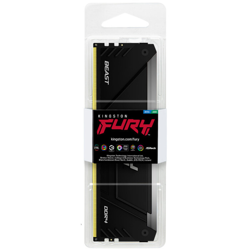 Kingston FURY 8 GB DDR4 3600 MHz Beast RGB (KF436C17BB2A/8)