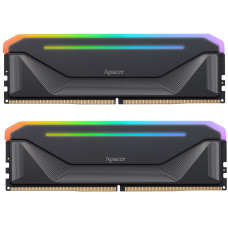 Оперативная память Apacer 32 GB (2x16GB) DDR5 5600 MHz Nox RGB Black (AH5U32G56C522NBAA-2)