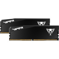 Оперативная память PATRIOT 64 GB (2x32GB) DDR5 6400 MHz Viper Elite 5 Ultra Matte Black (VEU564G6432K)