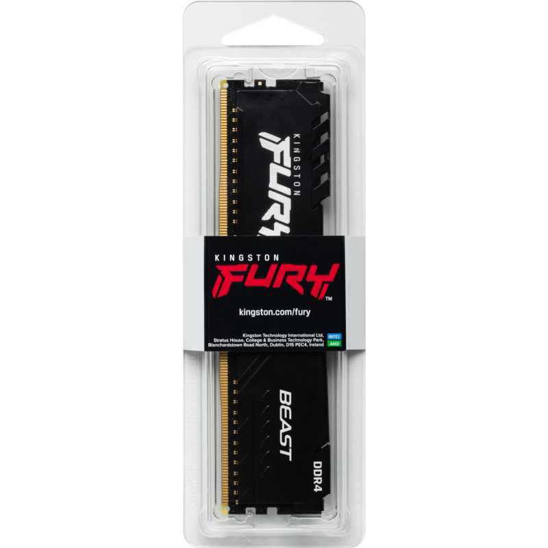Kingston FURY 16 GB DDR4 3200 MHz Beast Black (KF432C16BB1/16)