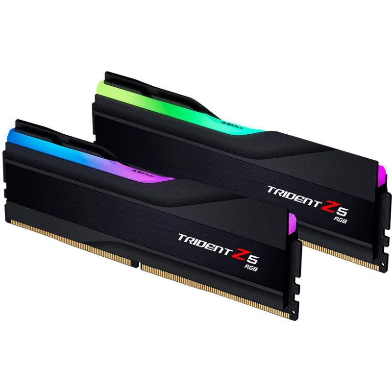 Оперативная память G.Skill 64 GB (2x32GB) DDR5 6000 MHz Trident Z5 RGB Black (F5-6000J3238G32GX2-TZ5RK)