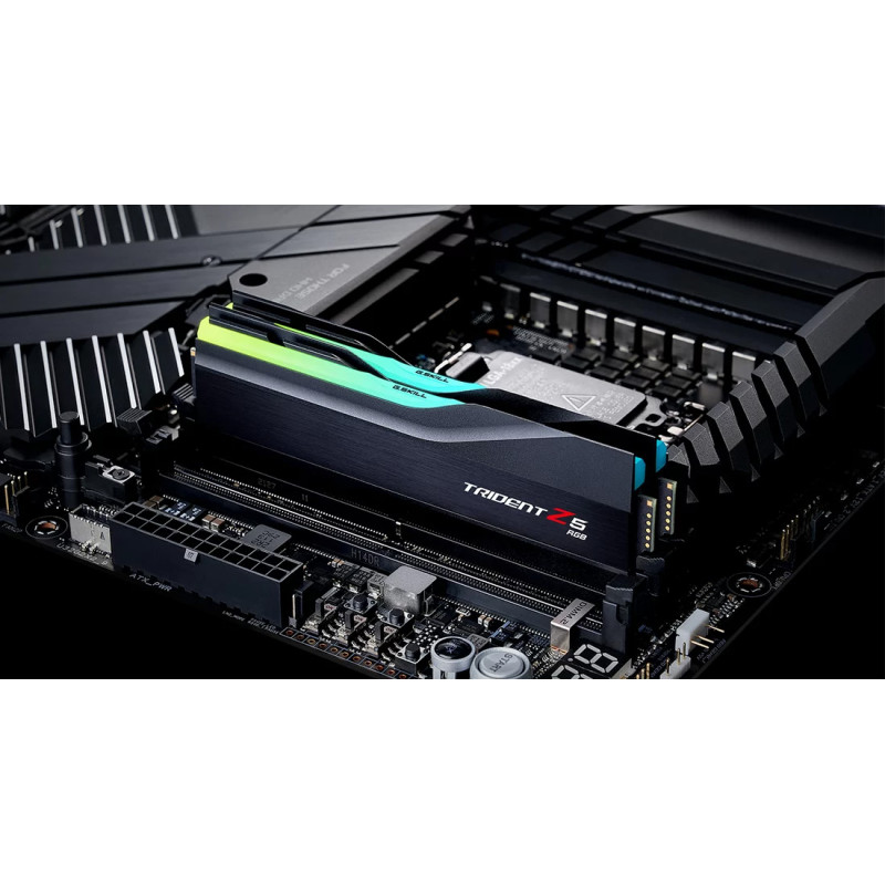 Оперативная память G.Skill 64 GB (2x32GB) DDR5 6000 MHz Trident Z5 RGB Black (F5-6000J3238G32GX2-TZ5RK)