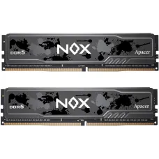 Оперативна пам'ять Apacer 32 GB (2x16GB) DDR5 5600 MHz Nox Black (AH5U32G56C522MBAA-2)