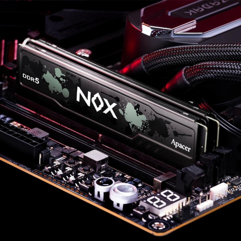 Оперативна пам'ять Apacer 32 GB (2x16GB) DDR5 5600 MHz Nox Black (AH5U32G56C522MBAA-2)