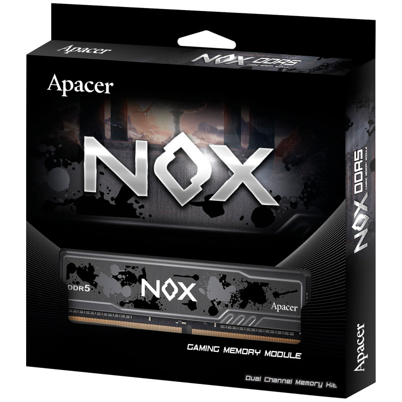 Оперативная память Apacer 16 GB DDR5 5200 MHz Nox (AH5U16G52C522MBAA-1)