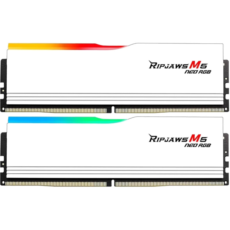 Оперативна пам'ять G.Skill 96 GB (2x48GB) DDR5 6000 MHz Ripjaws M5 Neo RGB (F5-6000J3036F48GX2-RM5NRW)