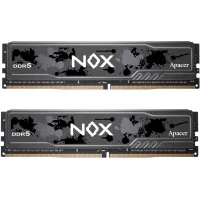 Оперативна пам'ять Apacer 32 GB (2x16GB) DDR5 6000 MHz Nox Black (AH5U32G60C622MBAA-2)