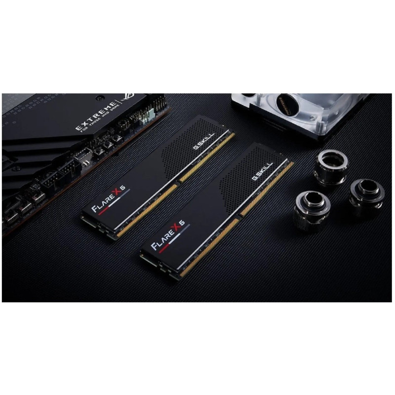 Оперативна пам'ять G.Skill 32 GB (2x16GB) DDR5 6400 MHz Flare X5 Matte Black (F5-6400J3240G16GX2-FX5)