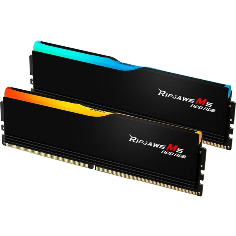 Оперативна пам'ять G.Skill 96 GB (2x48GB) DDR5 6000 MHz Ripjaws M5 Neo RGB (F5-6000J3036F48GX2-RM5NRK)