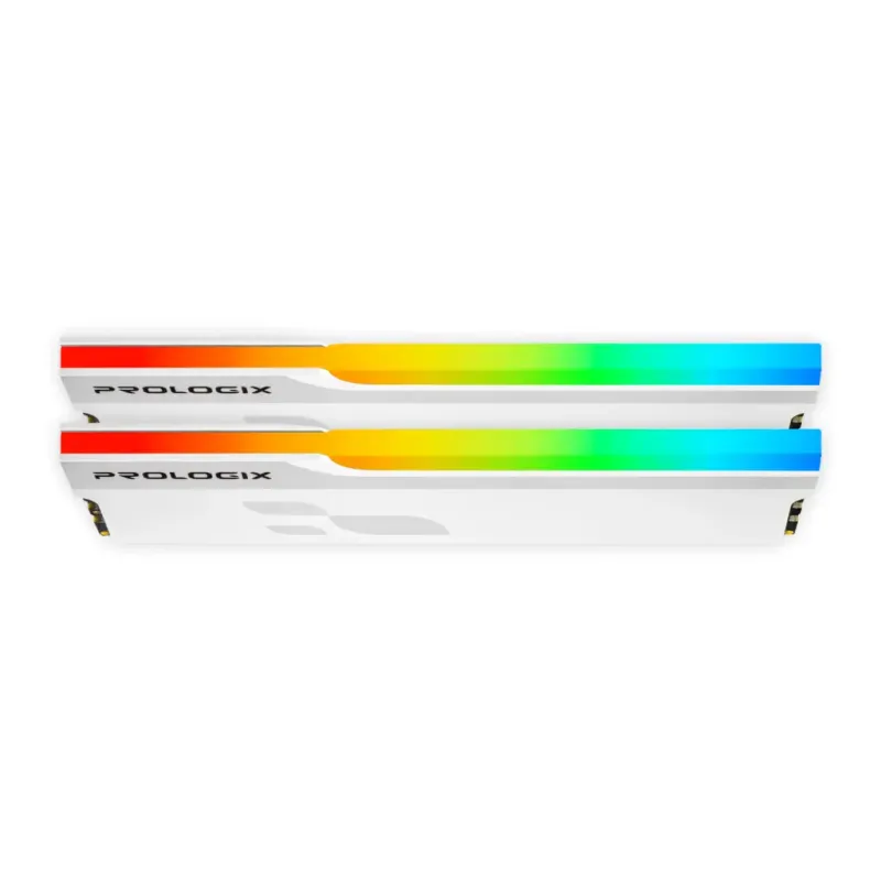 Оперативная память Prologix 16 GB (2x8GB) DDR4 3600 MHz Onyx White RGB (PRO16GB3600YWR4K)