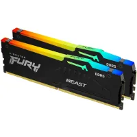 Оперативна пам'ять Kingston FURY 32 GB (2x16GB) DDR5 6400 MHz Beast RGB EXPO (KF564C32BBEAK2-32)