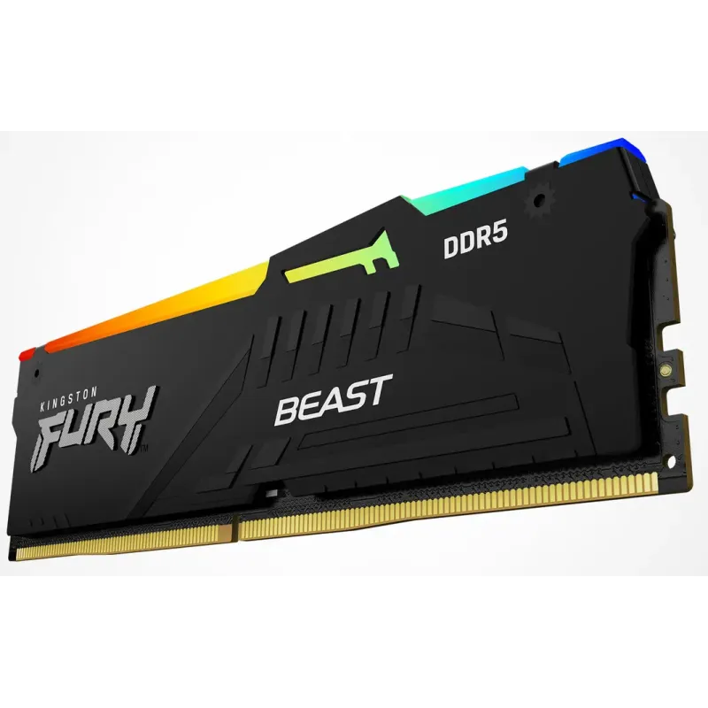 Оперативна пам'ять Kingston FURY 32 GB (2x16GB) DDR5 6400 MHz Beast RGB EXPO (KF564C32BBEAK2-32)