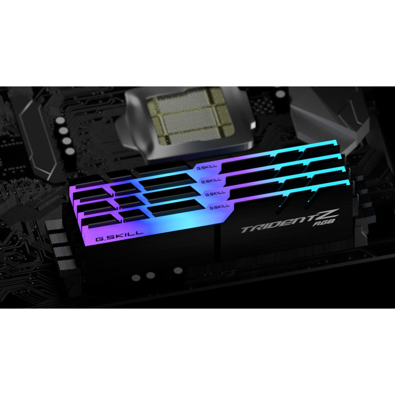 Оперативна пам'ять G.Skill DDR4-4000 16384MB PC4-32000 (Kit of 2x8192) Trident Z RGB (F4-4000C18D-16GTZRB)