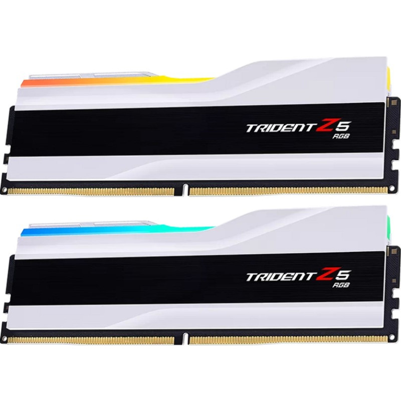 Оперативна пам'ять G.Skill 64 GB (2x32GB) DDR5 6000 MHz Trident Z5 RGB White (F5-6000J3636F32GX2-TZ5RW)