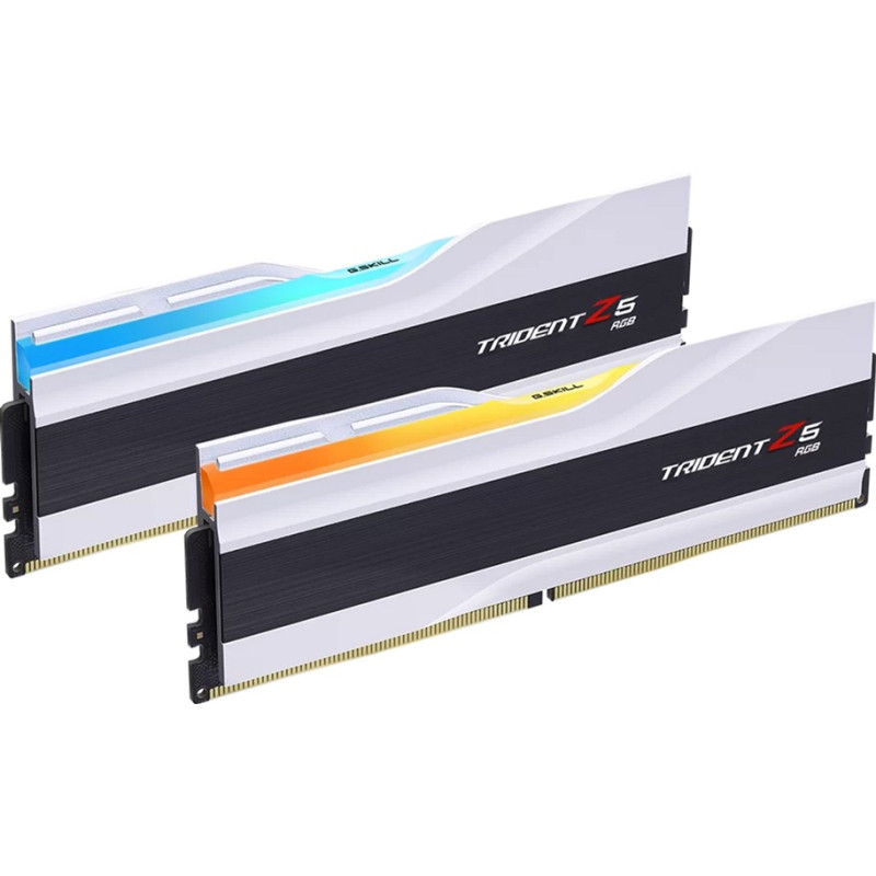 Оперативна пам'ять G.Skill 64 GB (2x32GB) DDR5 6000 MHz Trident Z5 RGB White (F5-6000J3636F32GX2-TZ5RW)