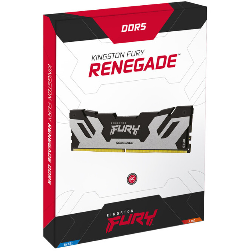Kingston FURY 96 GB (2x48GB) DDR5 6400 MHz Renegade Silver (KF564C32RSK2-96)