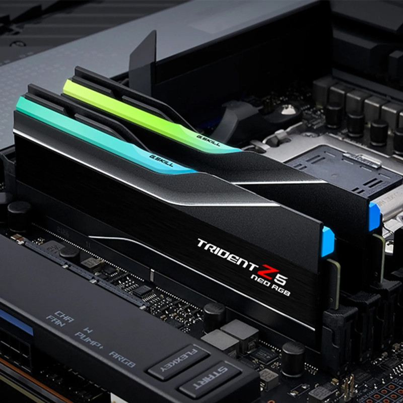 Оперативна пам'ять G.Skill 64 GB (2x32GB) DDR5 6000 MHz Trident Z5 Neo RGB (F5-6000J3636F32GX2-TZ5NR)
