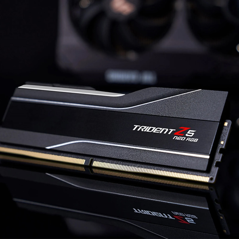 Оперативна пам'ять G.Skill 64 GB (2x32GB) DDR5 6000 MHz Trident Z5 Neo RGB (F5-6000J3636F32GX2-TZ5NR)