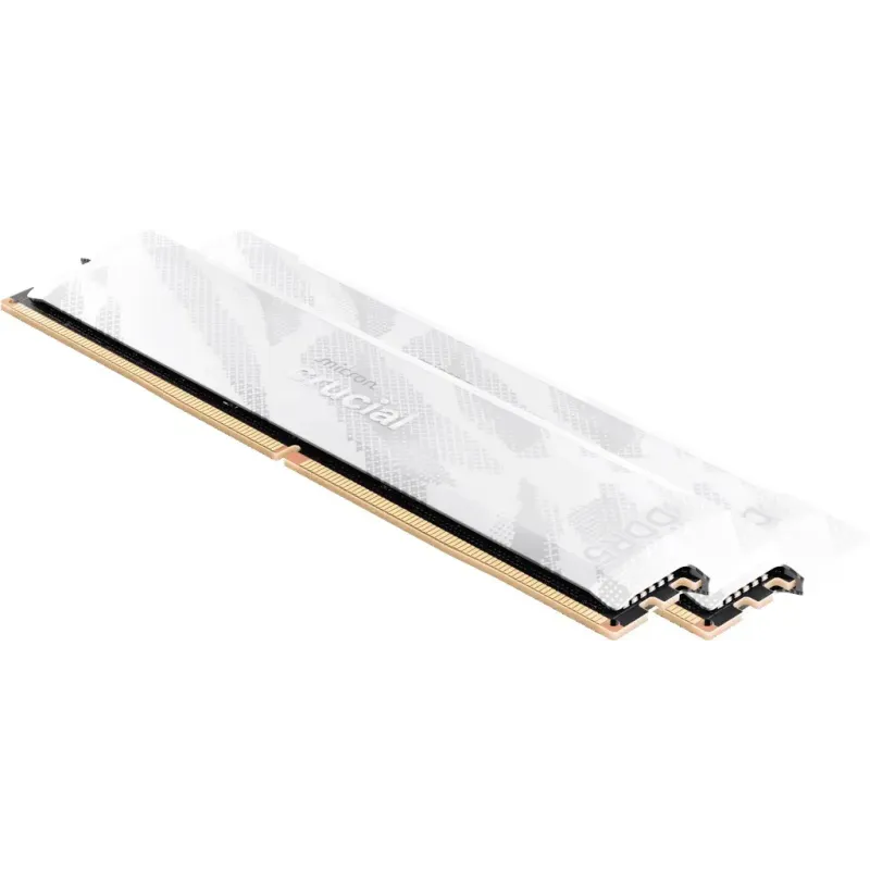 Оперативная память Crucial 32 GB (2x16GB) DDR5 6400 MHz Pro Overclocking White (CP2K16G64C32U5W)