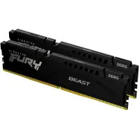 Оперативная память Kingston FURY 32 GB (2x16GB) DDR5 6000 MHz Beast Black (KF560C36BBE2K2-32)