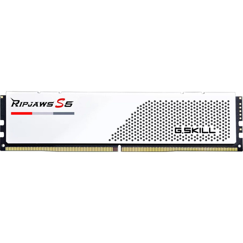G.SKILL Ripjaws S5 Matte White DDR5 6000MHz 64GB Kit 2x32GB (F5-6000J2836G32GX2-RS5W)