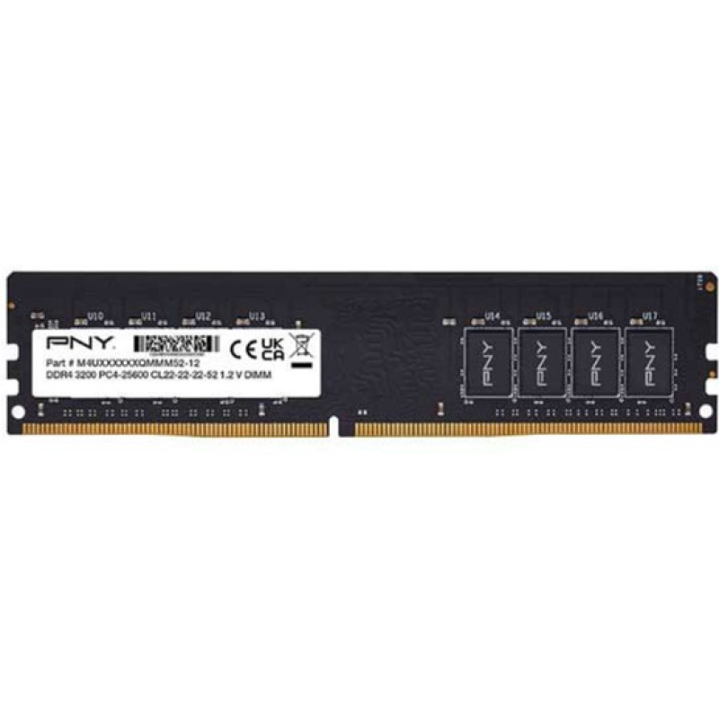 Оперативна пам'ять PNY 8 GB DDR4 3200 MHz (MD8GSD43200-SI)