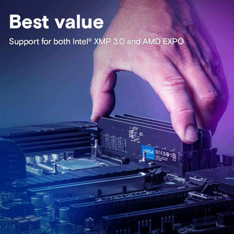 CRUCIAL DDR5 5600MHz 32GB (CT32G56C46U5T)