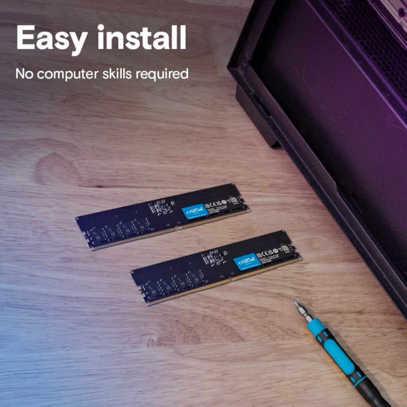 CRUCIAL DDR5 5600MHz 32GB (CT32G56C46U5T)