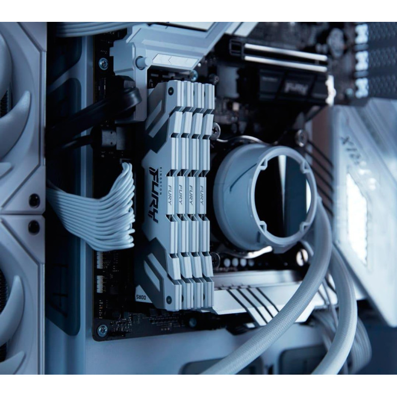 Оперативная память Kingston FURY 32 GB DDR5 6400 MHz Renegade Silver/White (KF564C32RW-32)