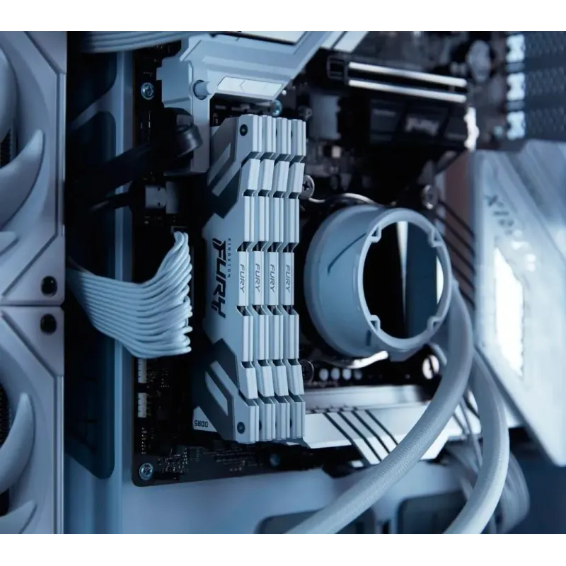 Оперативная память Kingston FURY 32 GB DDR5 6400 MHz Renegade Silver/White (KF564C32RW-32)