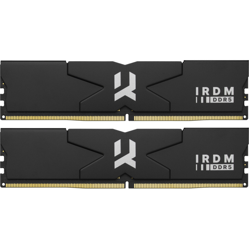 Оперативна пам'ять GOODRAM 32 GB (2x16GB) DDR5 6000 MHz IRDM Black (IR-6000D564L30S/32GDC)