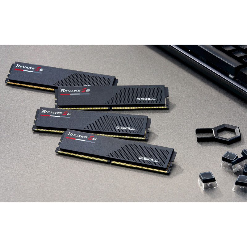 Оперативная память G.Skill 64 GB (2x32GB) DDR5 6400 MHz Ripjaws S5 (F5-6400J3239G32GX2-RS5K)