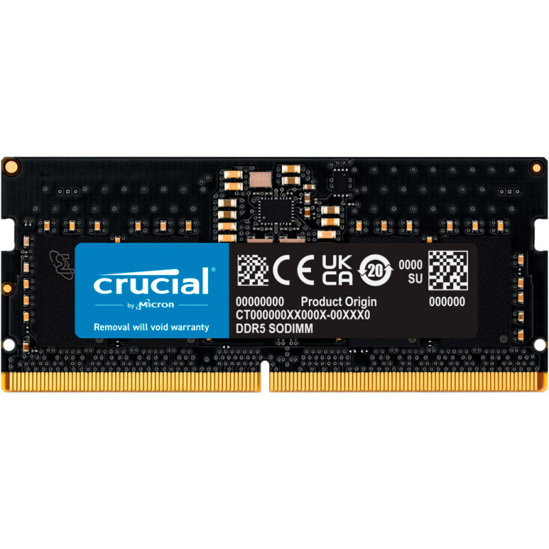 Оперативная память Crucial DDR5 1x8GB Tray (CT8G56C46S5T)