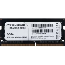 Оперативная память Prologix 8 GB SO-DIMM DDR4 3200 MHz (PRO8GB3200D4S)