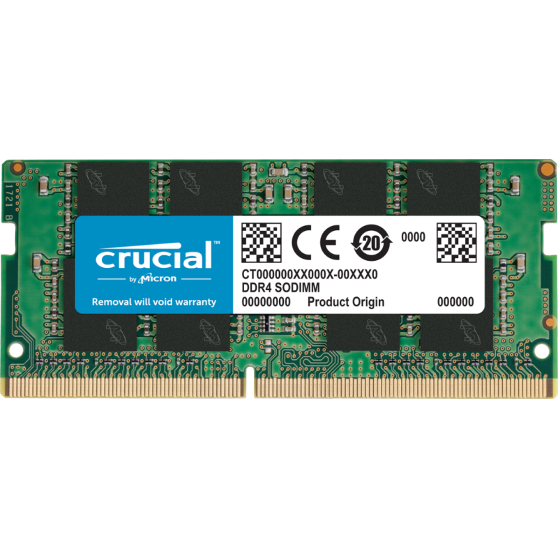 Оперативная память Crucial 8 GB SO-DIMM DDR4 3200 MHz (CT8G4SFRA32A)