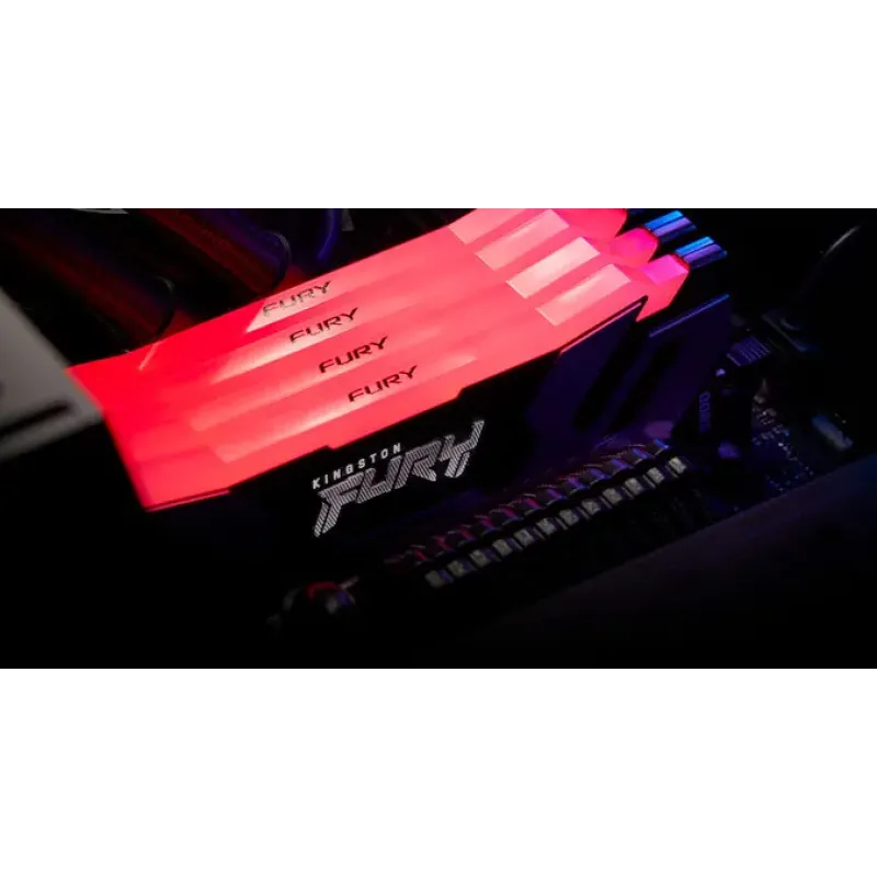 Оперативная память Kingston FURY 96 GB (2x48GB) DDR5 6000 MHz Renegade RGB (KF560C32RSAK2-96)