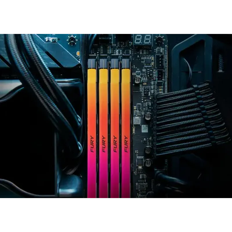Оперативная память Kingston FURY 96 GB (2x48GB) DDR5 6000 MHz Renegade RGB (KF560C32RSAK2-96)