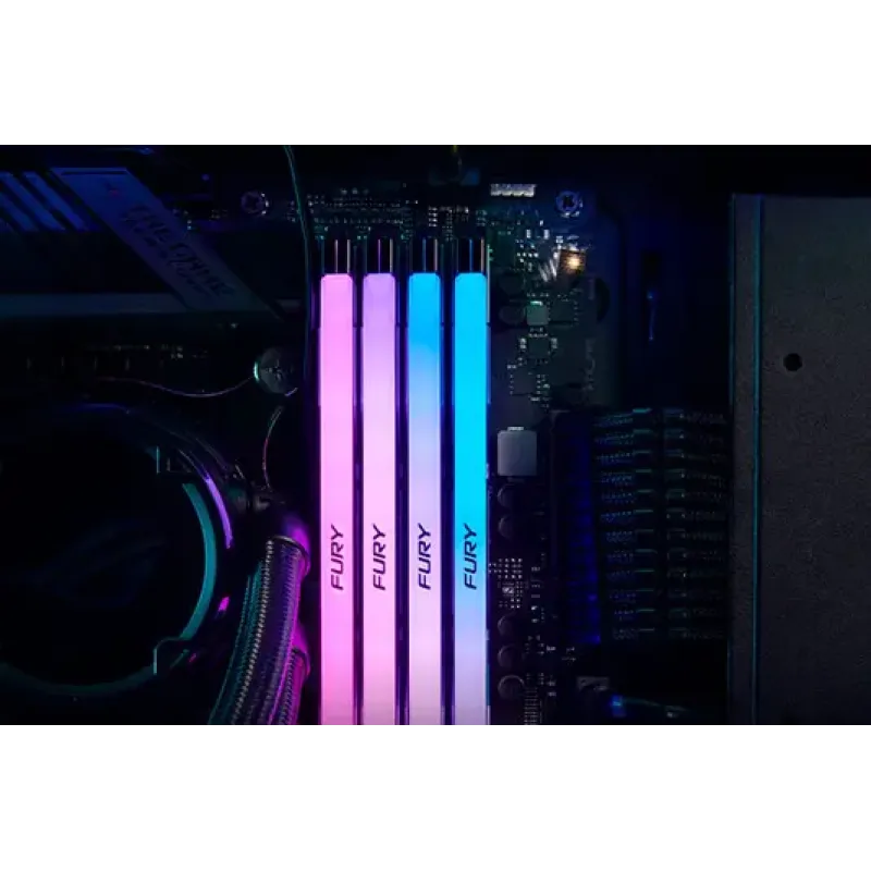 Оперативная память Kingston FURY 96 GB (2x48GB) DDR5 6000 MHz Renegade RGB (KF560C32RSAK2-96)