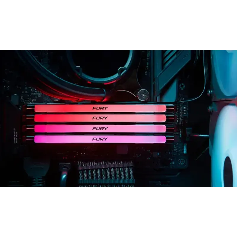 Оперативная память Kingston FURY 96 GB (2x48GB) DDR5 6000 MHz Renegade RGB (KF560C32RSAK2-96)